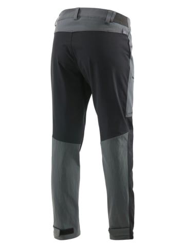 Haglöfs Spodnie funkcyjne "Rugged" w kolorze szaro-czarnym
