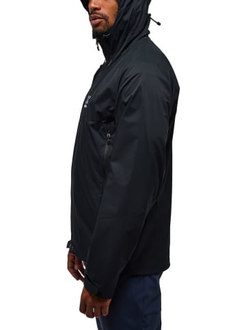 Haglöfs Kurtka softshellowa "Glide" w kolorze czarnym