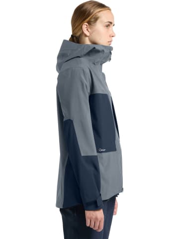 Haglöfs Funktionsjacke "Roc Explore" in Grau/ Dunkelblau