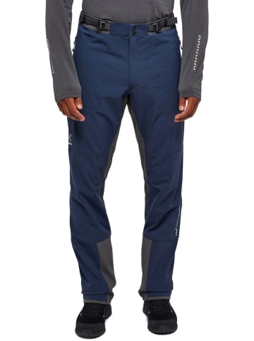 Haglöfs Functionele broek "L,I,M Quiver" donkerblauw/grijs