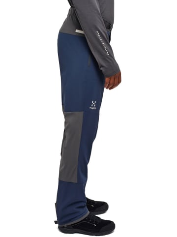 Haglöfs Functionele broek "L,I,M Quiver" donkerblauw/grijs