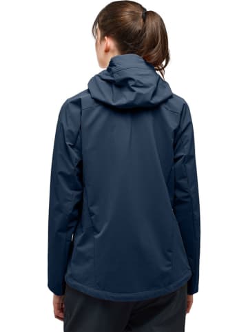 Haglöfs Kurtka softshellowa "Move" w kolorze granatowym