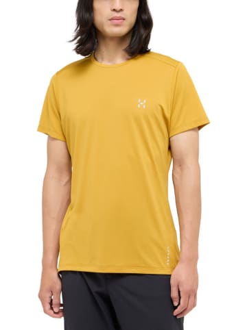 Haglöfs Koszulka funkcyjna "L,I,M Tech" w kolorze złotym