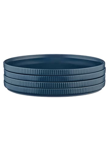 Björn 4-delige set: dessertborden "Scandi" donkerblauw - Ø 21,5 cm