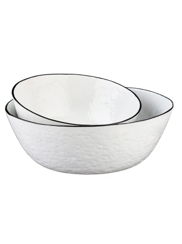 Björn 2er-Set: Salatschalen "Pure" in Weiß/ Schwarz