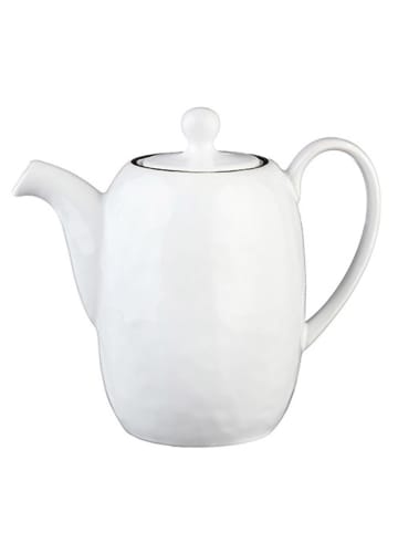 Björn Teekanne "Pure" in Weiß/ Schwarz - 1,5 l