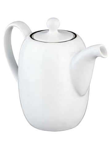 Björn Teekanne "Pure" in Weiß/ Schwarz - 1,5 l