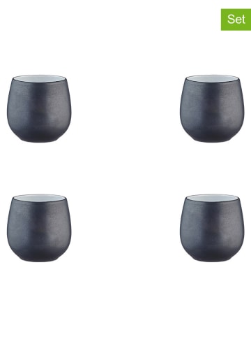 Björn 4er-Set: Becher "Gourmet" in Schwarz/ Weiß - 400 ml