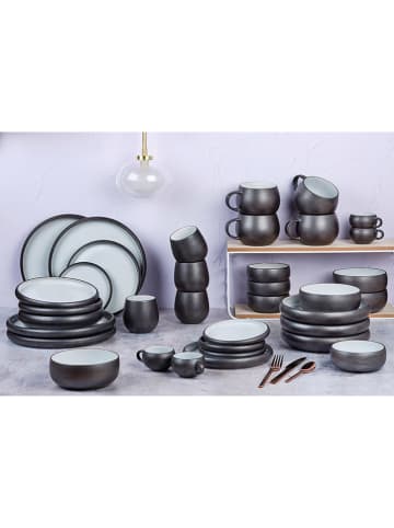 Björn 36-delig tafelservies "Gourmet" zwart/wit