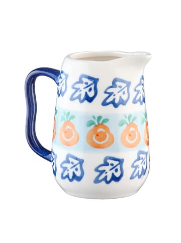 Björn Milchkännchen "Napoli" in Weiß/ Blau/ Orange - 300 ml