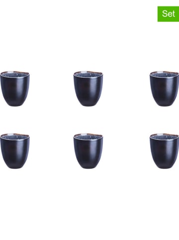 Björn 6-delige set: bekers "Iris" donkerblauw - 150 ml