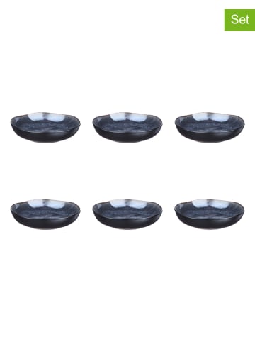 Björn 6-delige set: soepborden "Iris" donkerblauw - Ø 22,5 cm