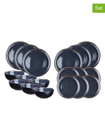 Björn 18-częściowy zestaw "Iris" w kolorze granatowym