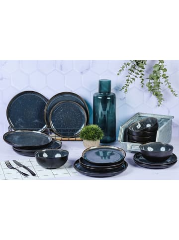 Björn 18tlg. Tafelservice "Iris" in Dunkelblau