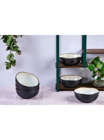 Björn 6-delige set: kommen "Iris" wit - Ø 16,5 cm