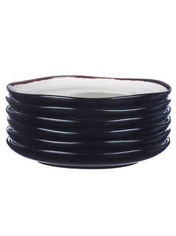 Björn 6-delige set: bijgerechtborden "Iris" wit - Ø 16 cm