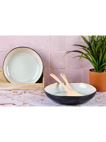 Björn 2-delige set: fruitschalen "Iris" wit