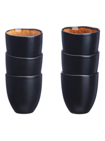 Björn 6er-Set: Becher "Iris" in Braun - 150 ml