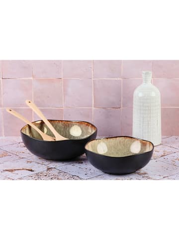 Björn 2er-Set: Salatschalen "Iris" in Braun