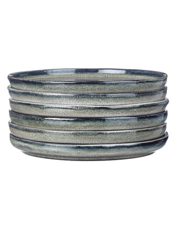 Björn 6er-Set: Beilagenteller "Zen" in Grau - Ø 17 cm