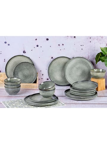 Björn 18-delig tafelservies "Zen" grijs