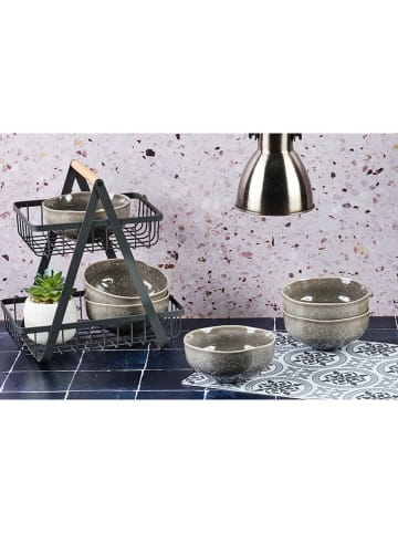 Björn Miski (6 szt.) "Stellar" w kolorze szarobrązowym - Ø 14 cm