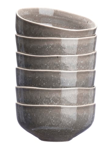 Björn 6er-Set: Schalen "Stellar" in Taupe - Ø 14 cm
