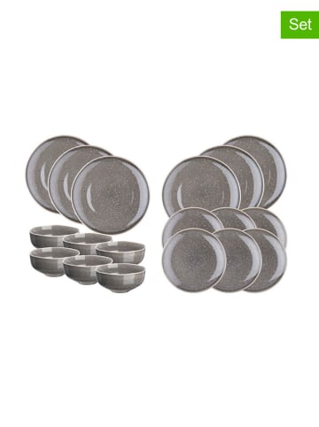 Björn 18-delig tafelservies "Stellar" taupe
