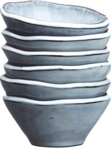 Björn 6-delige set: kommen "Cloud" grijsblauw - Ø 10 cm