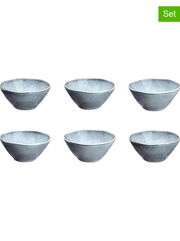 Björn 6-delige set: kommen "Cloud" grijsblauw - Ø 14 cm