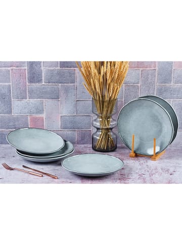Björn 6-delige set: dinerborden "Cloud" grijs - Ø 27 cm