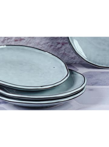 Björn 48-delig tafelservies "Cloud" grijsblauw