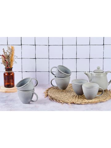 Björn 6er-Set: Tassen "Stone" in Grau - 250 ml