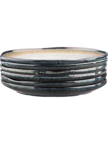 Björn Talerze obiadowe (6 szt.) "Genesis" w kolorze szaro-beżowym - Ø 27 cm