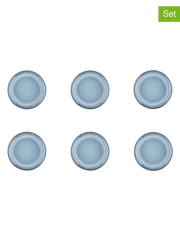 Björn 6-delige set: bijgerechtborden "Genesis" blauw - Ø 16,5 cm