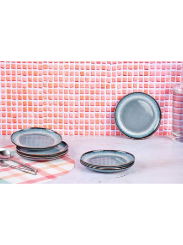 Björn 6-delige set: bijgerechtborden "Genesis" blauw - Ø 16,5 cm