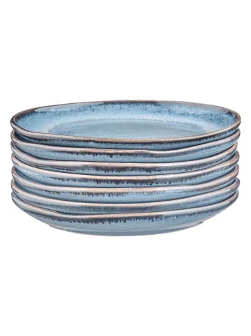 Björn 6-delige set: bijgerechtborden "Genesis" blauw - Ø 16,5 cm