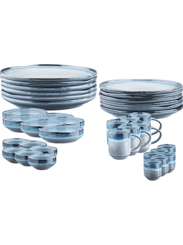 Björn 36-delig tafelservies "Genesis" blauw