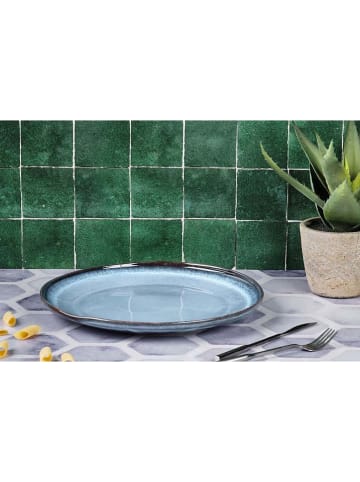 Björn Talerz "Genesis" w kolorze niebieskim do serwowania - Ø 33 cm