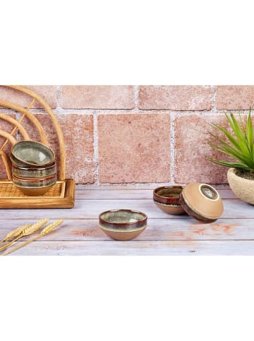 Björn Miski (6 szt.) "Genesis" w kolorze jasnobrązowym - Ø 8 cm