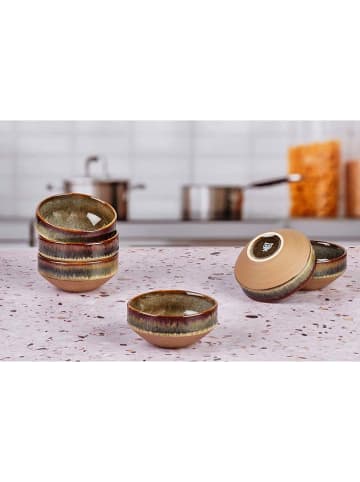 Björn Miski (6 szt.) "Genesis" w kolorze jasnobrązowym - Ø 11 cm