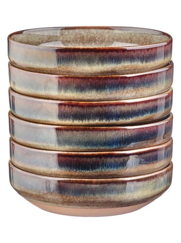 Björn 6-delige set: kommen "Genesis" lichtbruin - Ø 17 cm
