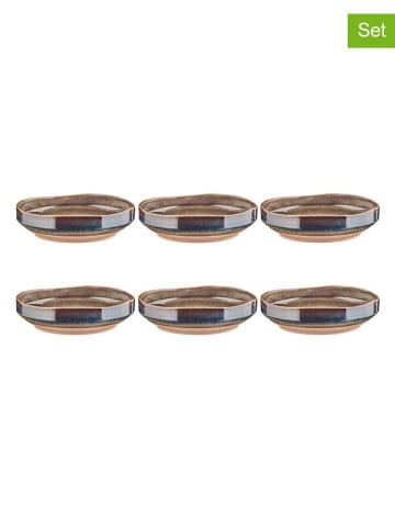 Björn Talerze głębokie (6 szt.) "Genesis" w kolorze jasnobrązowym - Ø 21 cm