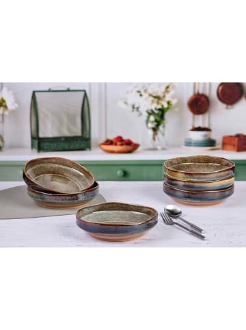 Björn Talerze głębokie (6 szt.) "Genesis" w kolorze jasnobrązowym - Ø 21 cm