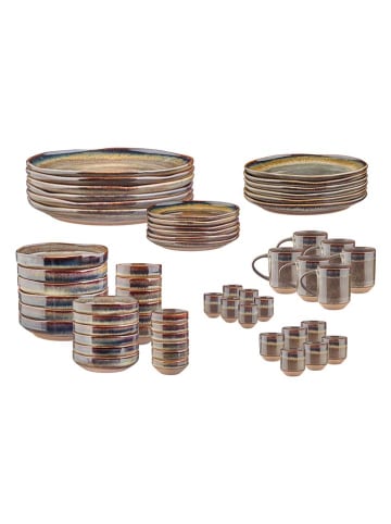 Björn 60tlg. Tafelservice "Genesis" in Hellbraun