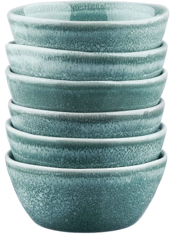 Björn Miski (6 szt.) "Magma" w kolorze błękitnym do serwowania - Ø 9 cm