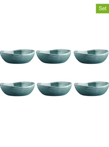 Björn 6-delige set: ontbijtkommen "Magma" lichtblauw - Ø 18,5 cm