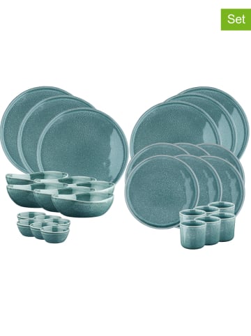 Björn 30-delig tafelservies "Magma" blauw