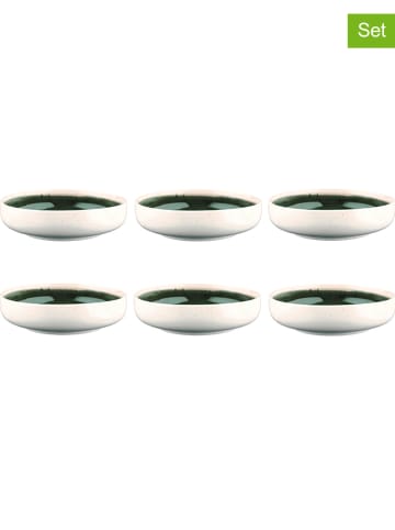 Björn 6-delige set: ontbijtkommen "Oxygen" groen - Ø 22 cm
