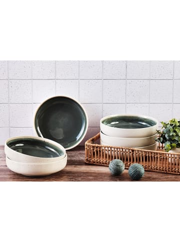 Björn 6-delige set: ontbijtkommen "Oxygen" groen - Ø 22 cm